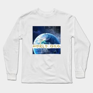 World Geo Long Sleeve T-Shirt